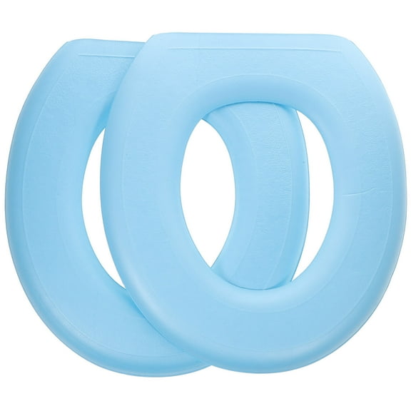 FELTECHELECTR 2Pcs EVA Bathroom Toilet Pads Thick Toilet Mats Cushions