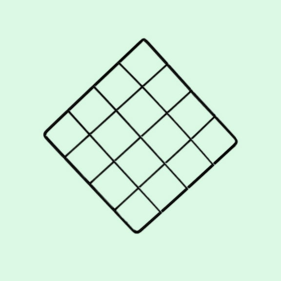 FELTECHELECTR 2Pcs Photo Grid Panel 7.9x7.9x0.2in Wall Decor Storage Organizer For Home Office Living Room Bedroom