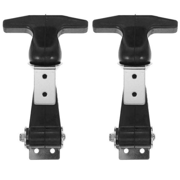 FELTECHELECTR 2Pcs Rubber Tool Box Drawer Latches for Industrial Use and Engineering Machine Hood