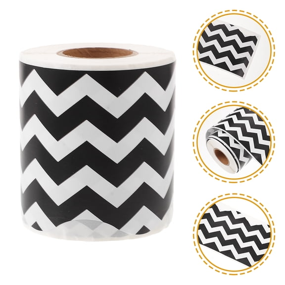 FELTECHELECTR 2Pcs Set Classroom Border Trim Striped for Office Decor 786.00X2.75In