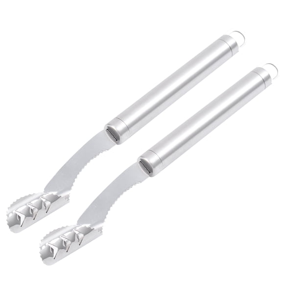 FELTECHELECTR 2-Pack Stainless Steel Pepper Corer and Chili Core Remover for Kitchen, Multi-Purpose Vegetable and Fruit Tool