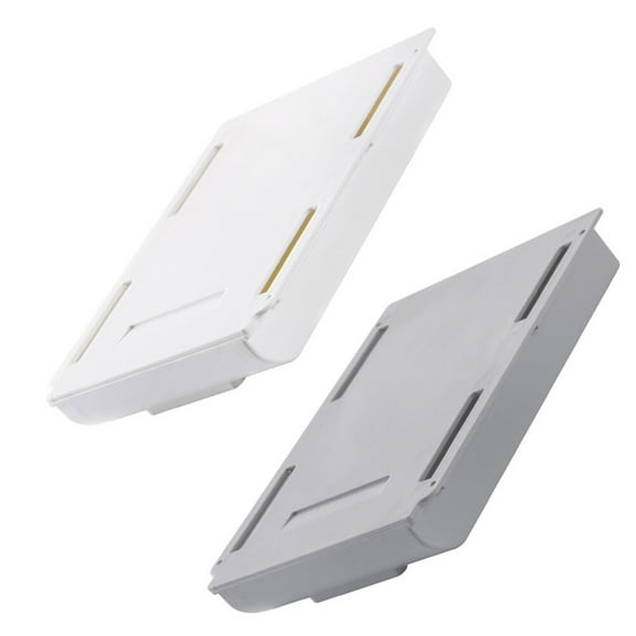 FELTECHELECTR 2Pcs Under Table Storage Box for Home and Office
