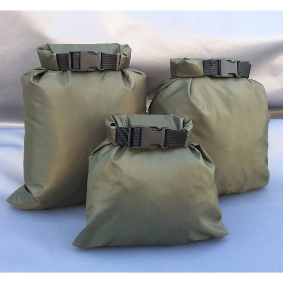 FELTECHELECTR 3-Pack Roll Top Bags, Watertight Sealed for Travel, Camping, Hiking, Outdoor Adventures