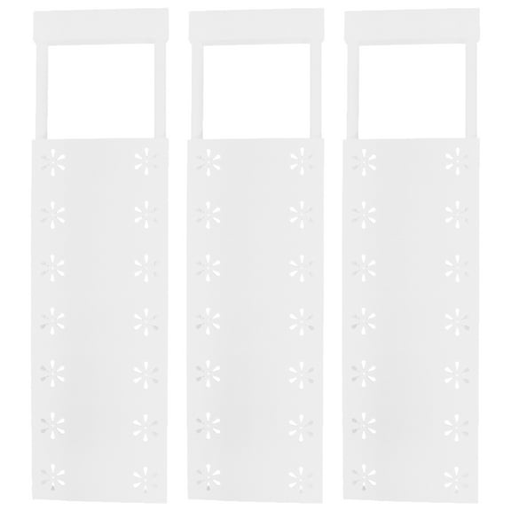 FELTECHELECTR 3pcs Expandable Tension Shelf Adjustable Closet Tension Shelf Closet Shelf Divider for Home Wardrobe