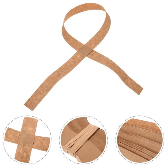 FELTECHELECTR 400 Pcs Banknote Paper Bands Money Cash Wrappers