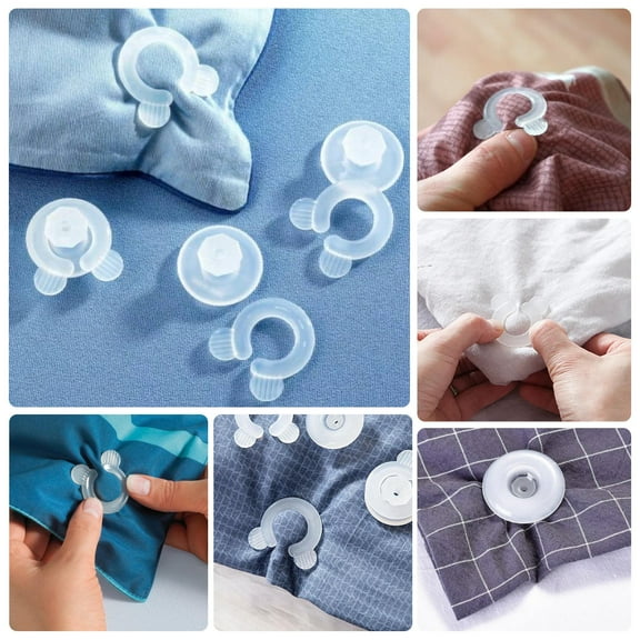 FELTECHELECTR 4Pcs Bed Sheet Tightener Adjustable Bed Sheet Clip for Holding Sheets in Place and Tidiness