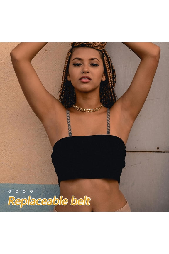 5 Pairs Adjustable Lace Flower Bra Straps Replacement for Women Underwear .15X0.79X0.20In