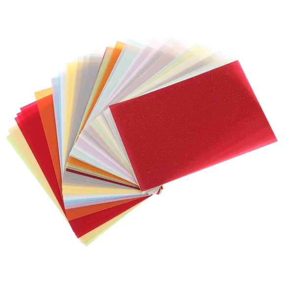 FELTECHELECTR 50 Sheets of Tracing Paper for Handicraft Lovers in Assorted Color for Art Design