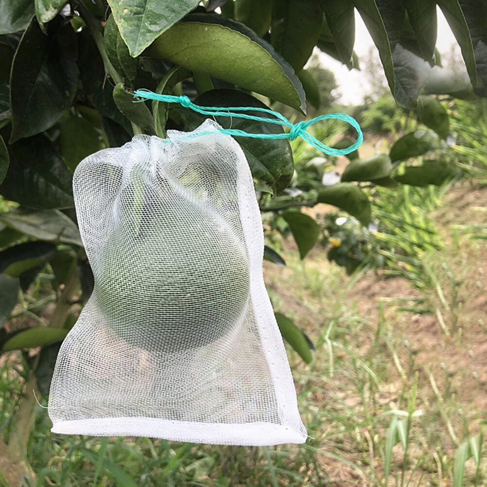 FELTECHELECTR 50Pcs Multi-function Netting Bags for Fruit and Vegetable ...