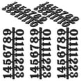thumbnail image 1 of FELTECHELECTR 5Sets Black Plastic Arabic Clock Numbers for Living Room Clock Accessories Number Clock, 1 of 8