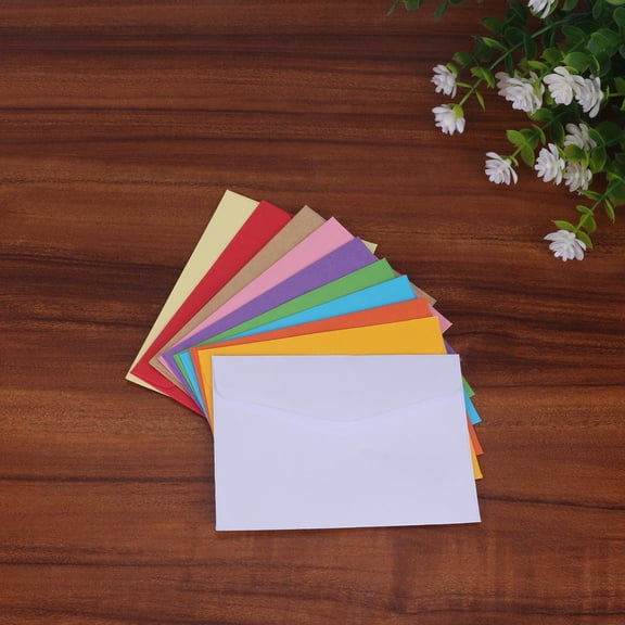 FELTECHELECTR 60Pcs Recyclable Envelopes for DIY and present Wrapping