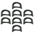 thumbnail image 1 of FELTECHELECTR 8Pcs Musicians Black Resin Ocarina Holders Practical Ocarina Stand, 1 of 8