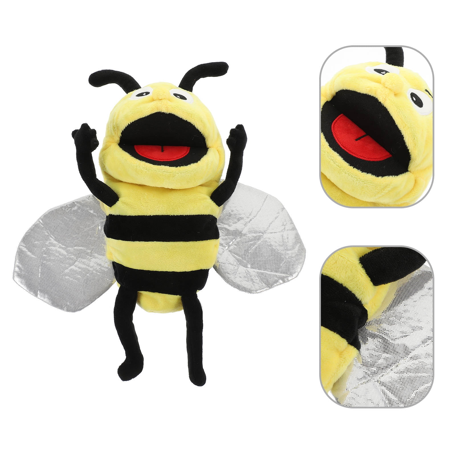 FELTECHELECTR Bee Puppet Toy For Interactive Play And Storytelling In ...