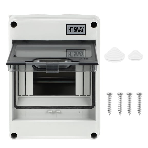 FELTECHELECTR Box Circuit Breaker Box High Grade Plastic 1Pack For Shop Use Ip65 Protection Class