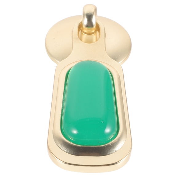FELTECHELECTR Cabinet Door Handles Decorative Cabinet Knob Green Practical Designers 1Set