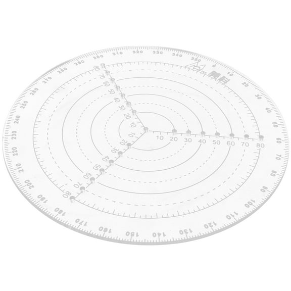 FELTECHELECTR Circle Template Center Ruler Compass For Drawing Circles Center Measurement Tool For More
