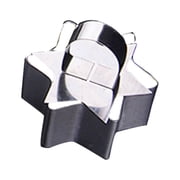FELTECHELECTR DIY Stainless Steel Molds for Baking Pastry Cookie Mold Six Pointed Star 3 11 x 3 11 x 1 57 Inch 1Pack
