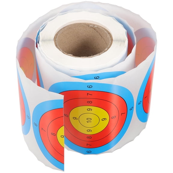 FELTECHELECTR Durable SelfAdhesive Splatter Targets for Range Practice Multi Paper Labels with Fluorescent Spots 100 Count