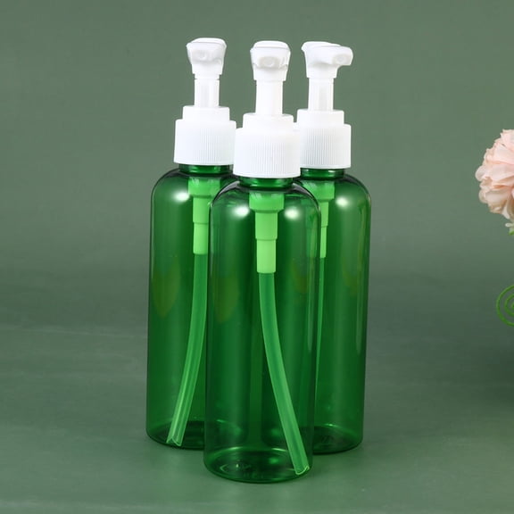 FELTECHELECTR 100ml PP Bottle with Pump for Shampoo, Lotion, Cream Storage and Travel Use