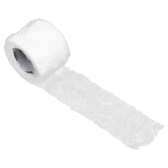 FELTECHELECTR Rolled Gauze Craft Fabric Material Pink 1 Roll 5 Yards Long