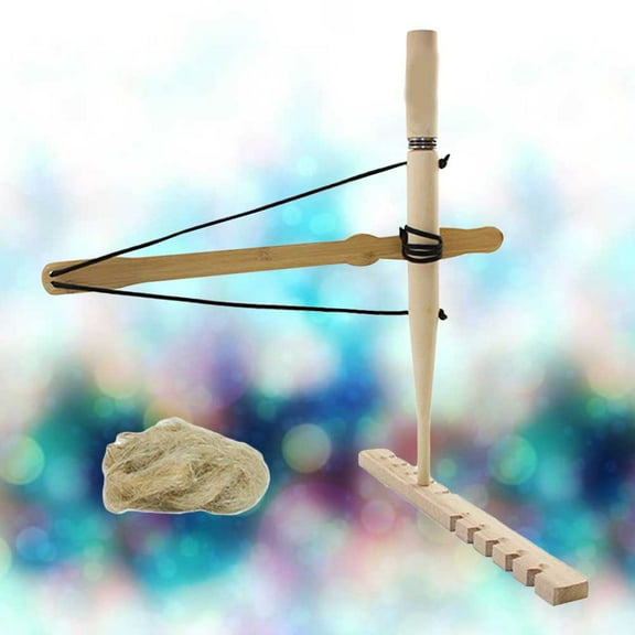 FELTECHELECTR Fire Starting Kit 1Set Drill Fire Multi Wood For Parent-Child Education Outdoor Tools 15.9x3.1x2in