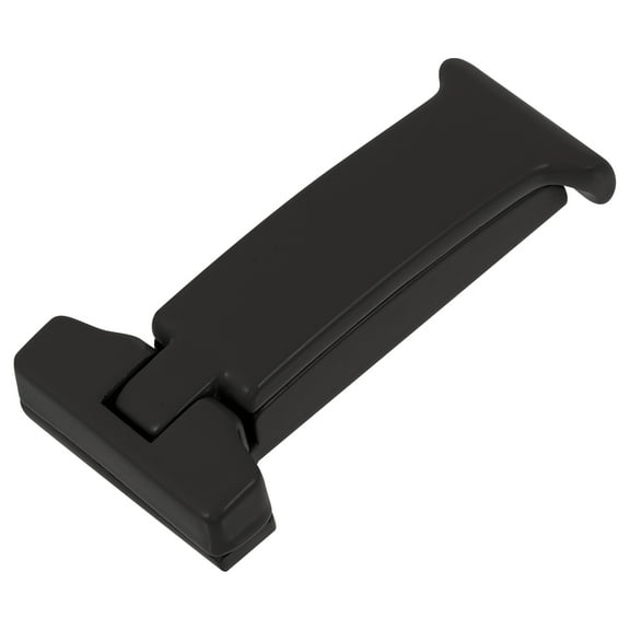 FELTECHELECTR Foldable Coat Hook 1Set Black Aluminum Hideaway Space-saving for Bathroom and Kitchen Accessories