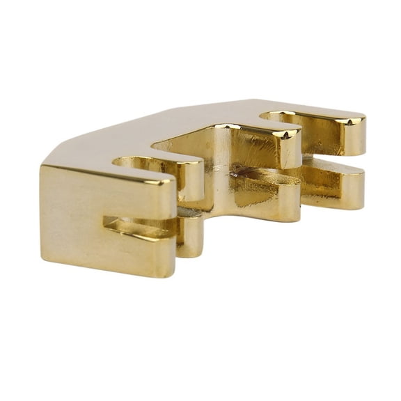FELTECHELECTR Golden Alloy Violin Mute 1Pcs for Muting Strings Claw Shape Fits 1/2 3/4 4/4 Violin