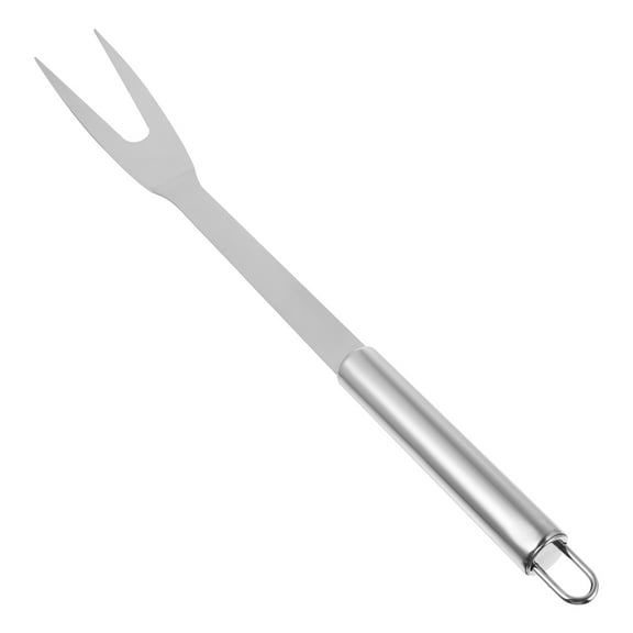 FELTECHELECTR Grilling Tools Stainless Steel Bbq Fork for Adults 1Pack