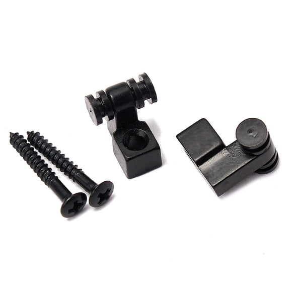 FELTECHELECTR Guitar String Retainer 2Pcs Metal GE05 Roller String Tree for Electric Guitar and Bass