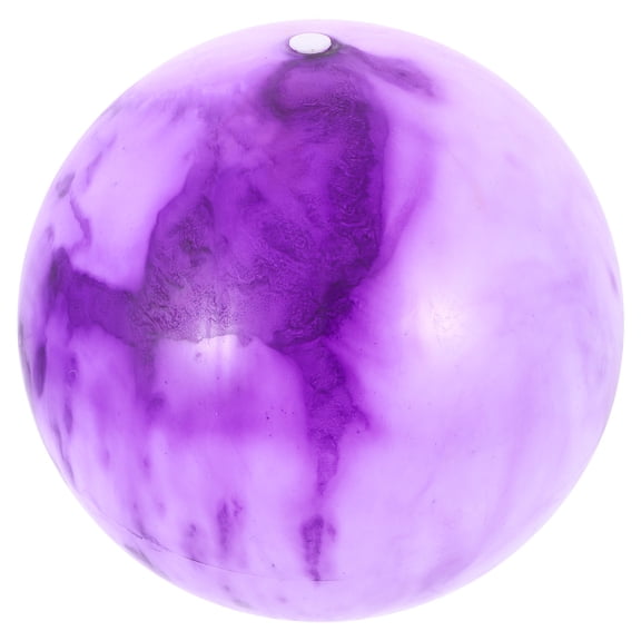FELTECHELECTR Gym Yoga Ball Reusable Core Ball Purple PVC Workout for 1Set