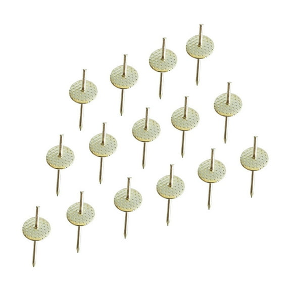 FELTECHELECTR Hanging Paintings 60Pcs Metal Oblique Nails for Gypsum Board and Plasterboard