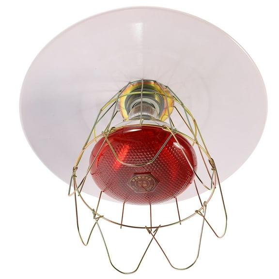 FELTECHELECTR Heat Lamp Set Heating Cage Pet Light Bulb Puppy Heater Baby White