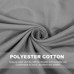 FELTECHELECTR Home Photo Background Grey Backdrop Cloth for Studio and Video Production