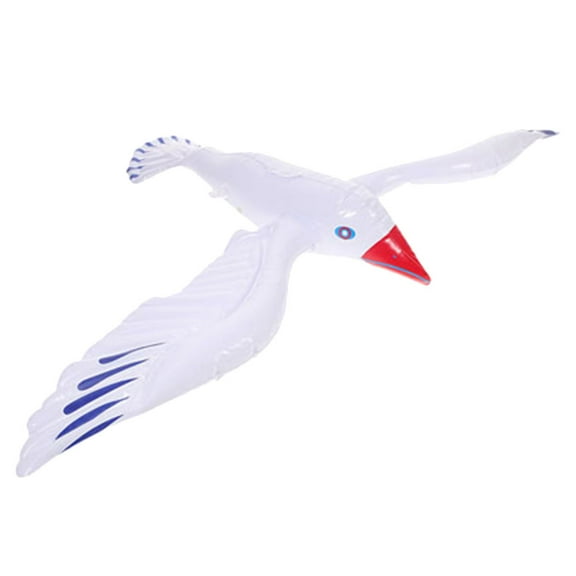 FELTECHELECTR Inflatable Seagull Balloon 1Set for Beach Decorations and Outdoor Water Activities PVC Material