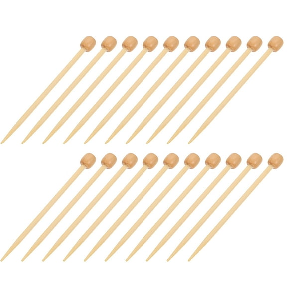 FELTECHELECTR Knitting Sticks Single Pointed Needles 20Pcs Diy Crafts For Beginners And Advanced Craftsmen