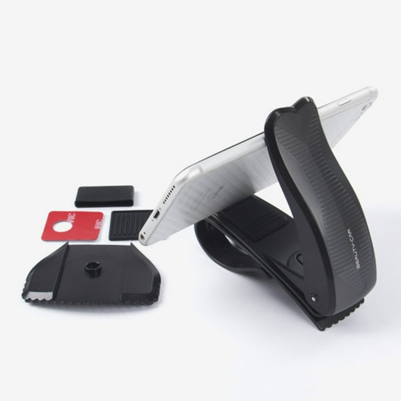 FELTECHELECTR Mobile Phone Support Bracket 1 Set Black Square PC for Drivers