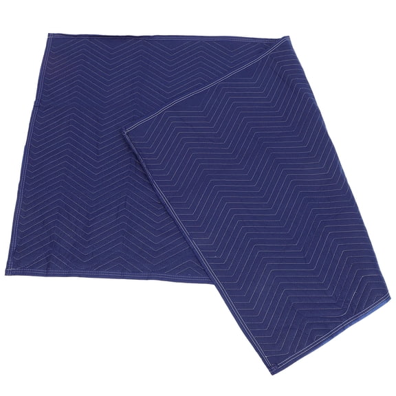 FELTECHELECTR Heavy Duty Quilted Moving Blankets Blue for Furniture Shipping and Storage