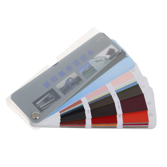FELTECHELECTR Paint Samples Matching Tool 1Set For Diy Enthusiasts 5.9x1.97x0.71in Plastic Paper