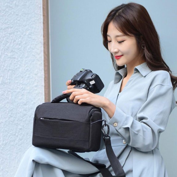 FELTECHELECTR Digital Camera Bag with Large Storage and Comfortable Handle