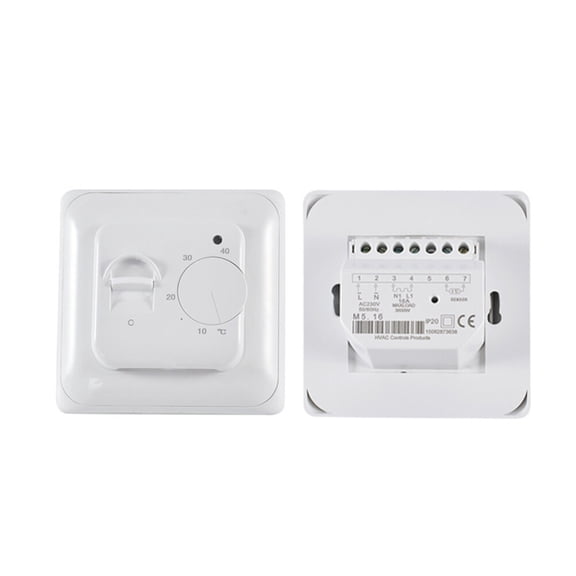 FELTECHELECTR Radiator Thermostat Temperature Controller for Heating System 1Pcs 3.4X3.4X2.0In