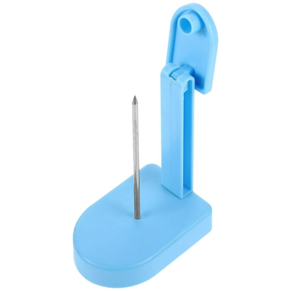 FELTECHELECTR Receipt Spike Blue Plastic Holds Notes Office Use 1Pack