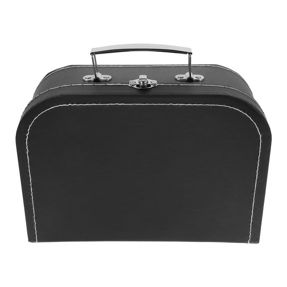 FELTECHELECTR Small Suitcase Gift Box Decorative Storage Box Wrapping Box Present Packaging Box