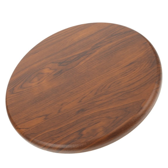 FELTECHELECTR Solid Wood Stool Top Replacement Brown 1Set
