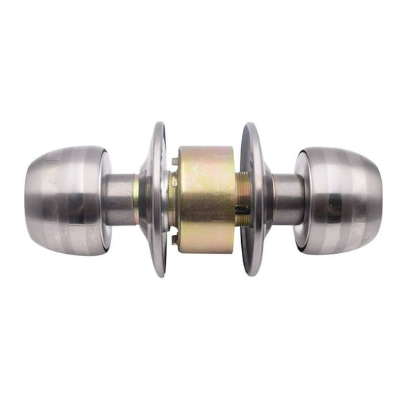 FELTECHELECTR Stainless Steel Door Knob Lock Set 1Set for Entry Door Lock Set with Keys