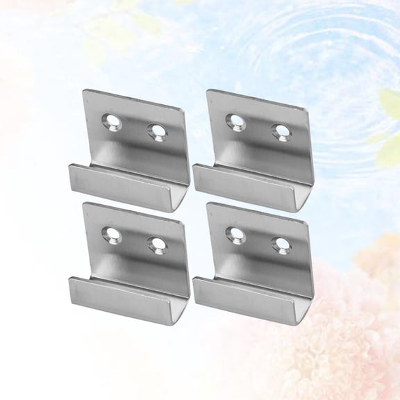 FELTECHELECTR Stainless Steel Hanger Hooks 6-Pack for Secure Hanging of Pictures, Mirrors, and Wall Decor