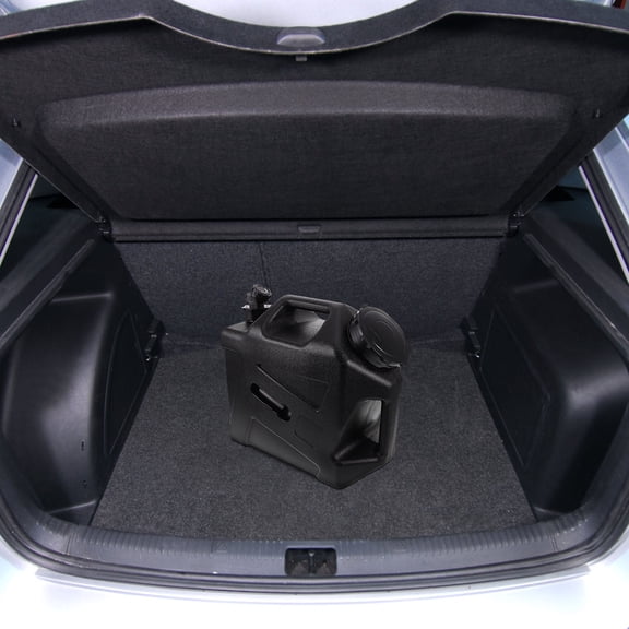 FELTECHELECTR Stainless Steel Water Tank Camping Water Jug Black PE Safe Drinking Water 1Set For Home Use