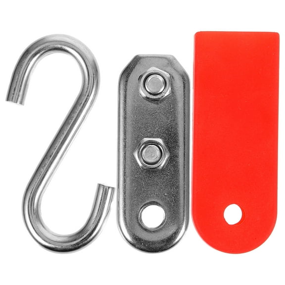 FELTECHELECTR Swimming Pool Hooks 1Set Pool Float Hanger Hook Hammock Stainless Steel Protection Assorted Color