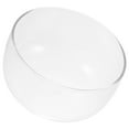 thumbnail image 1 of FELTECHELECTR Transparent High Borosilicate Glass Salad Bowl for and Large Capacity 550ml, 1 of 7