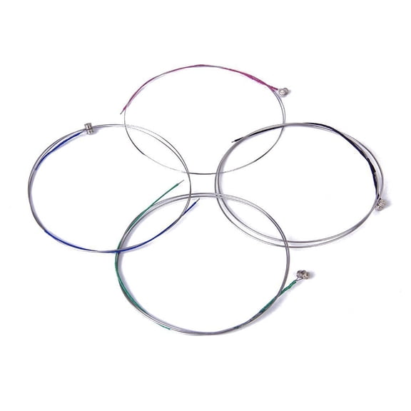 FELTECHELECTR Universal Violin Strings 1 Set Steel For And Bright Sound 3 4