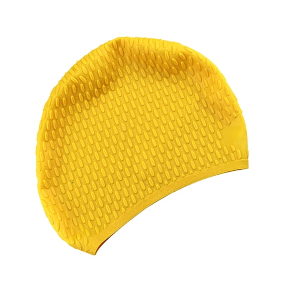 FELTECHELECTR Waterproof Ear Protection Swim Cap for Women 1Pack Elastic Design Swimming Hat